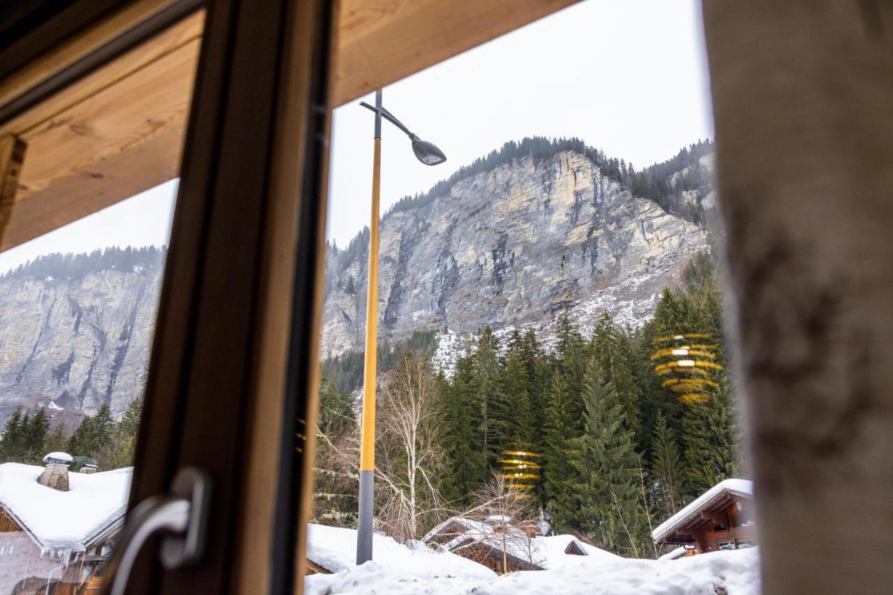 Hotel Et Chalet Au Coin Du Feu Chilly Powder Morzine Exterior foto