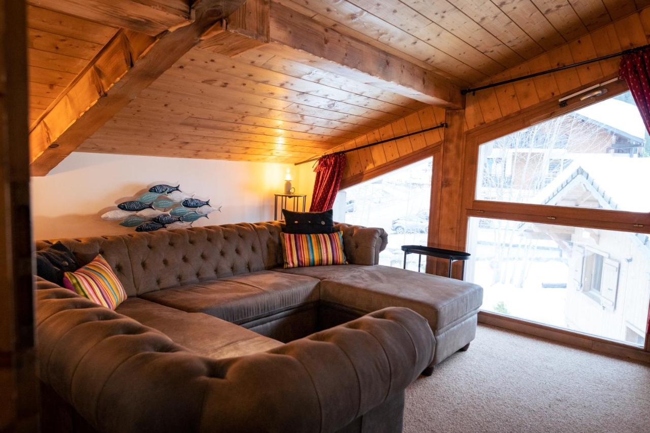 Hotel Et Chalet Au Coin Du Feu Chilly Powder Morzine Exterior foto