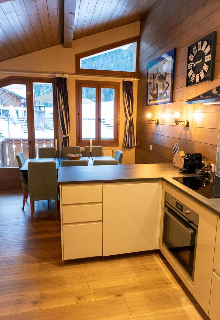 Hotel Et Chalet Au Coin Du Feu Chilly Powder Morzine Exterior foto