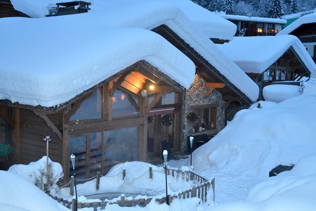 Hotel Et Chalet Au Coin Du Feu Chilly Powder Morzine Exterior foto
